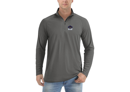 Men's UCSB Gauchos Lightweight Quarter-Zip Athletic Shirt Long Sleeve Performance Wear