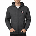 Men’s Ford Mustang Motorsport Car Zipper Hoodie