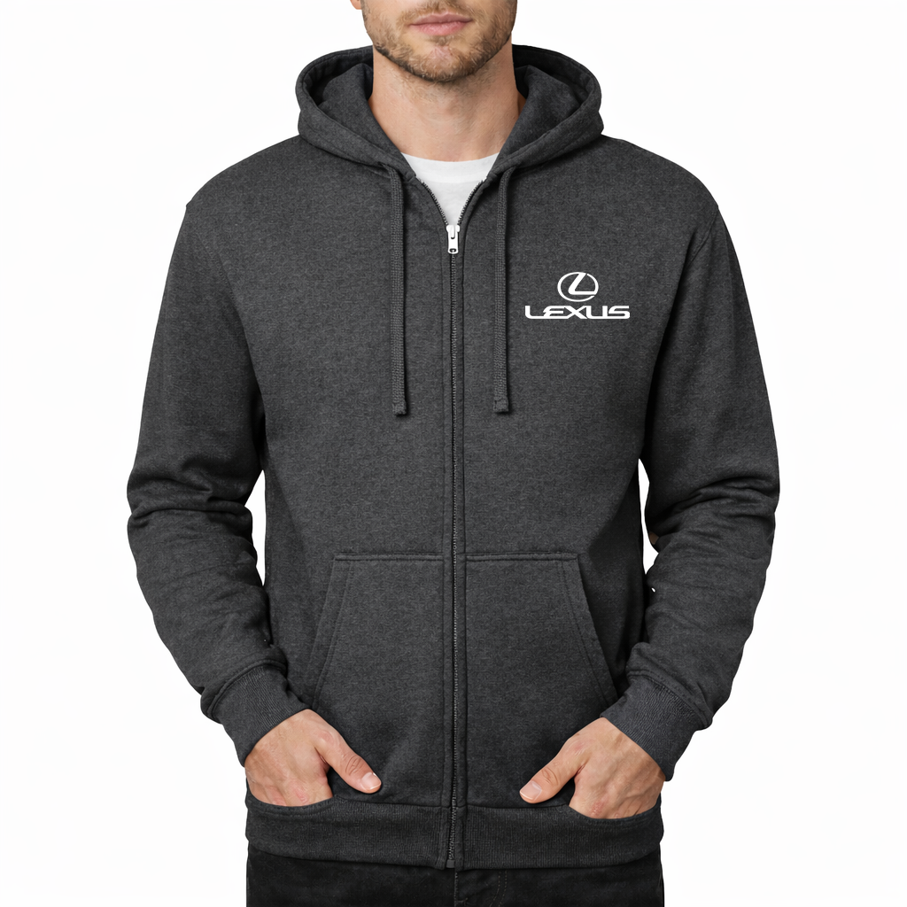 Men’s Lexus Car Zipper Hoodie
