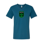 Men’s Austin FC - BELLA + CANVAS - Jersey V-Neck Tee - 3005