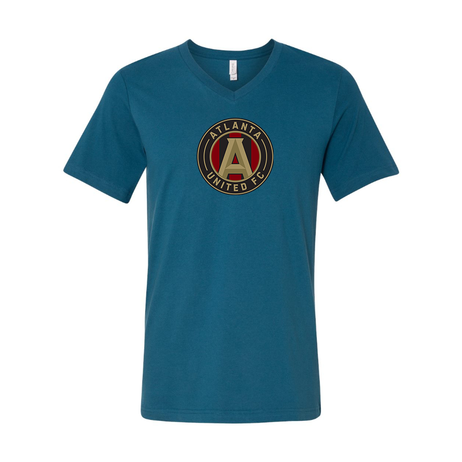 Men’s  Atlana United FC - BELLA + CANVAS - Jersey V-Neck Tee - 3005