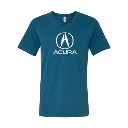 Men’s Acura Car - BELLA + CANVAS - Jersey V-Neck Tee - 3005