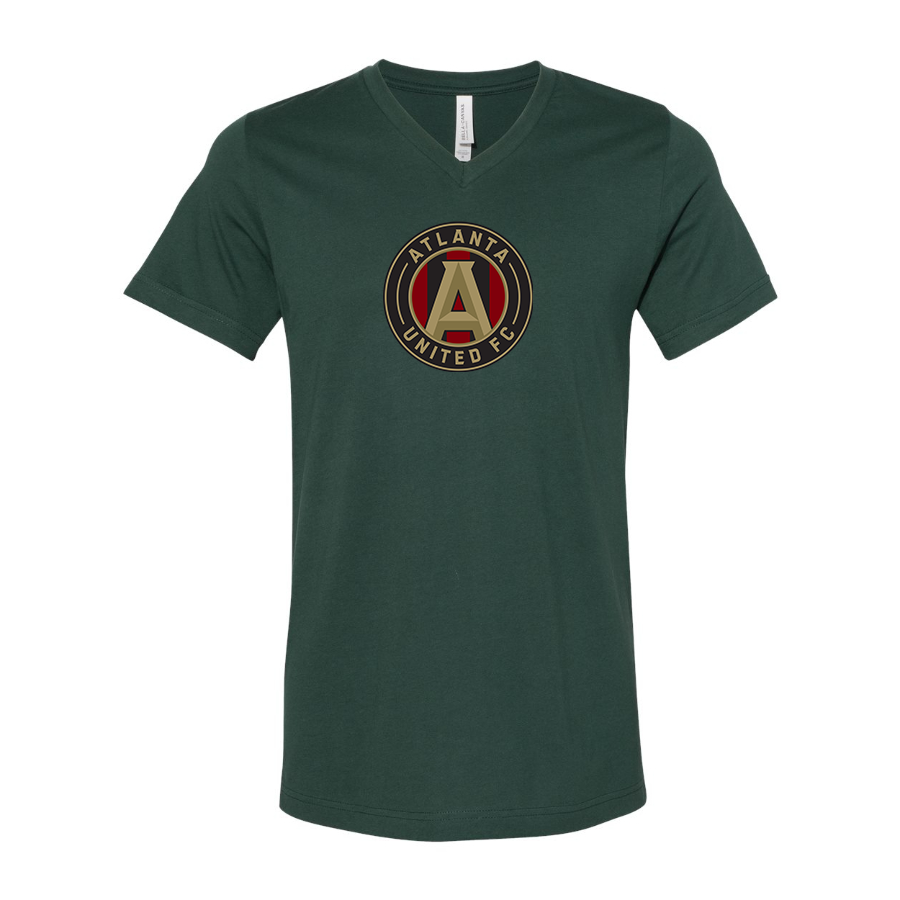 Men’s  Atlana United FC - BELLA + CANVAS - Jersey V-Neck Tee - 3005