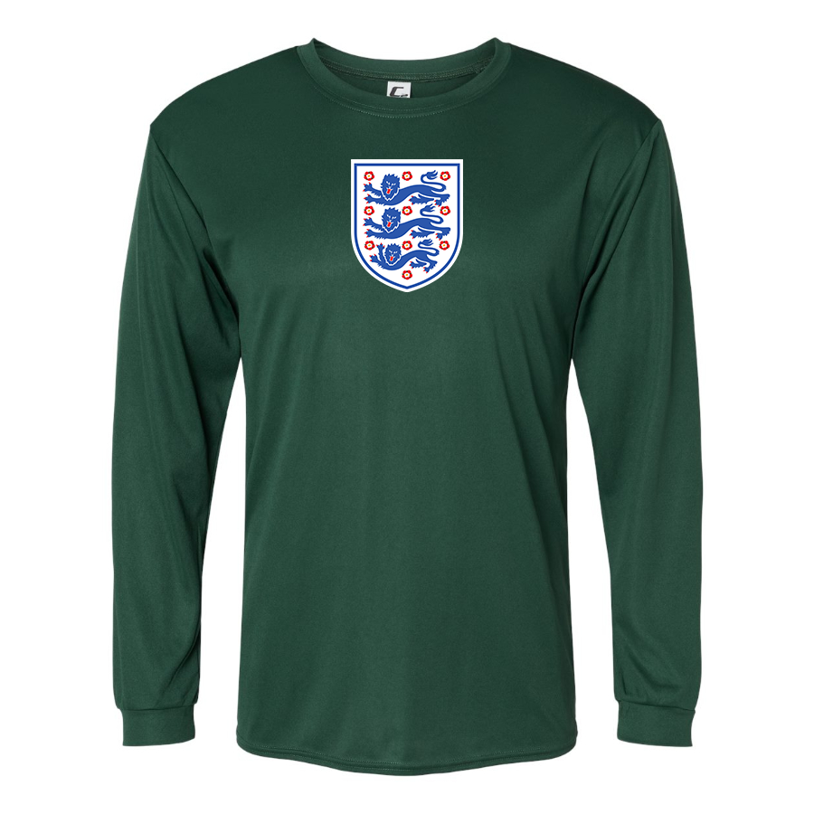 Men’s  England National Football Team  - C2 Sport - Performance Long Sleeve T-Shirt - 5104