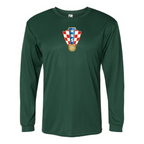 Men’s  Croatia National Soccer Team - C2 Sport - Performance Long Sleeve T-Shirt - 5104