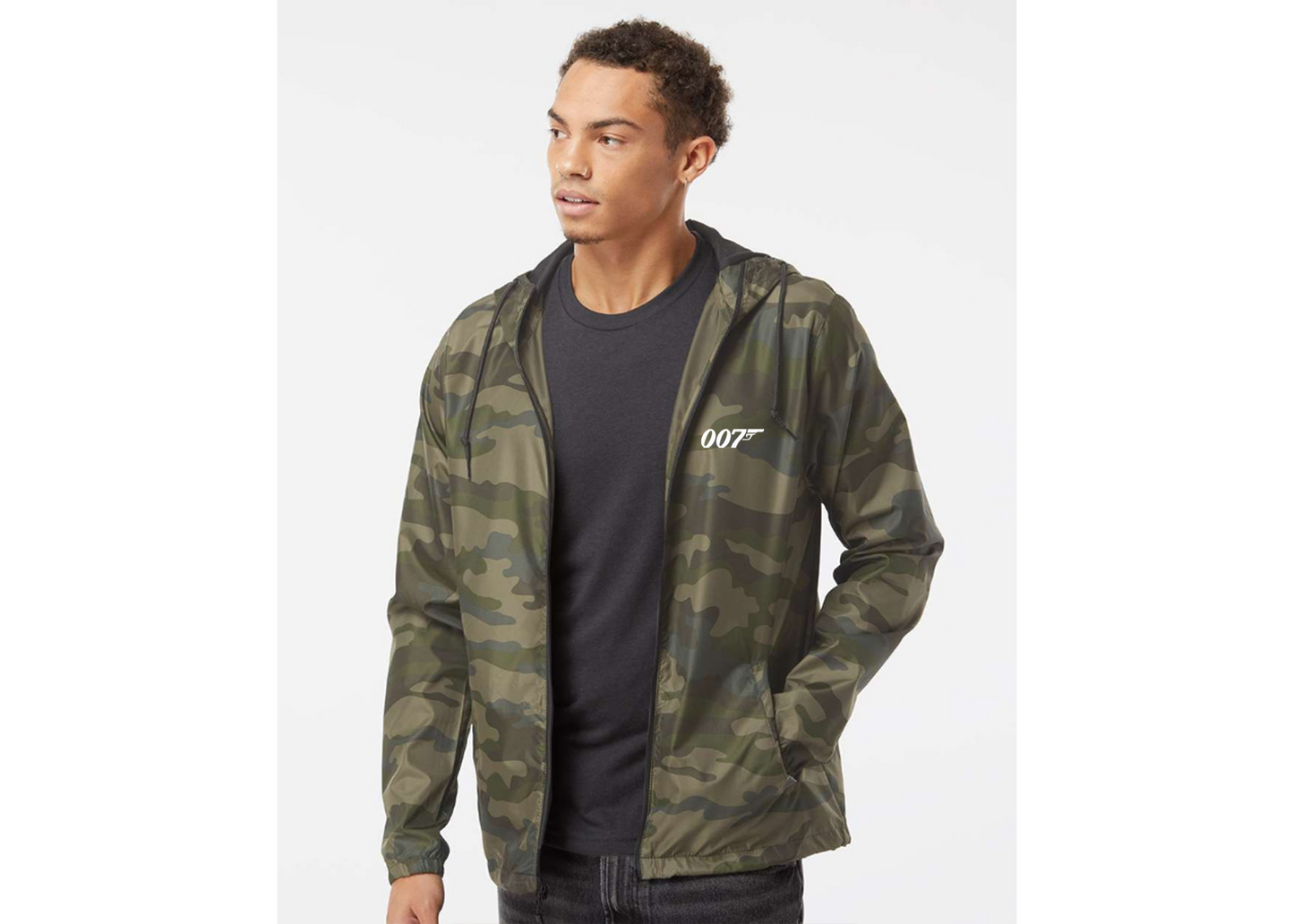 007 James Bond Movie - Independent Trading Co. - Lightweight Windbreaker Full-Zip Jacket - EXP54LWZ