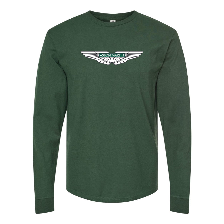 Men's Aston Martin Motorsports Car Long Sleeve T-Shirt