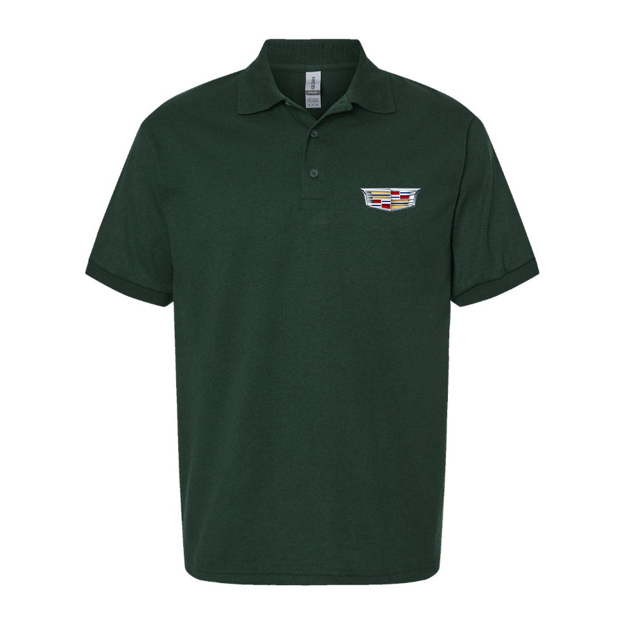 Men’s Cadillac Car Dry Blend Polo