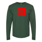 Men's Uniqlo Logo  Cotton Long Sleeve T-Shirt