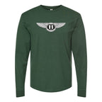 Men’s Bentley Motorsports Car Long Sleeve T-Shirt