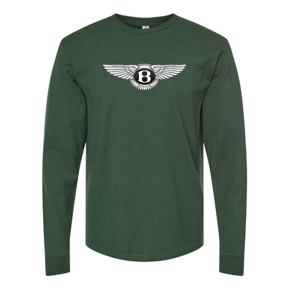 Men’s Bentley Motorsports Car Long Sleeve T-Shirt