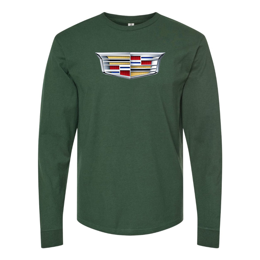 Men’s Cadillac Car Long Sleeve T-Shirt