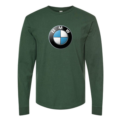 Men's BMW Motorsports Car Long Sleeve T-Shirt