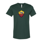 Men’s AS Roma FC - BELLA + CANVAS - Jersey V-Neck Tee - 3005