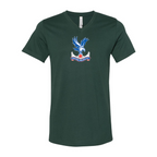 Men’s  Crystal Palace F.C - BELLA + CANVAS - Jersey V-Neck Tee - 3005