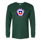 Men’s  Chile National Soccer Team - C2 Sport - Performance Long Sleeve T-Shirt - 5104