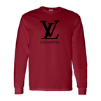 Men's Louis Vuitton Cotton Long Sleeve T-Shirt