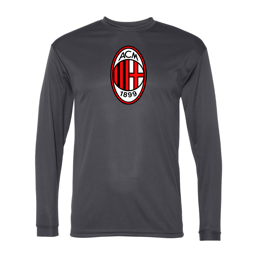 Men’s AC Milan Soccer- C2 Sport - Performance Long Sleeve T-Shirt - 5104