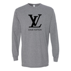 Men's Louis Vuitton Cotton Long Sleeve T-Shirt