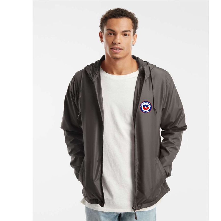 Men’s  - Independent Trading Co. - Lightweight Windbreaker Full-Zip Jacket - EXP54LWZ
