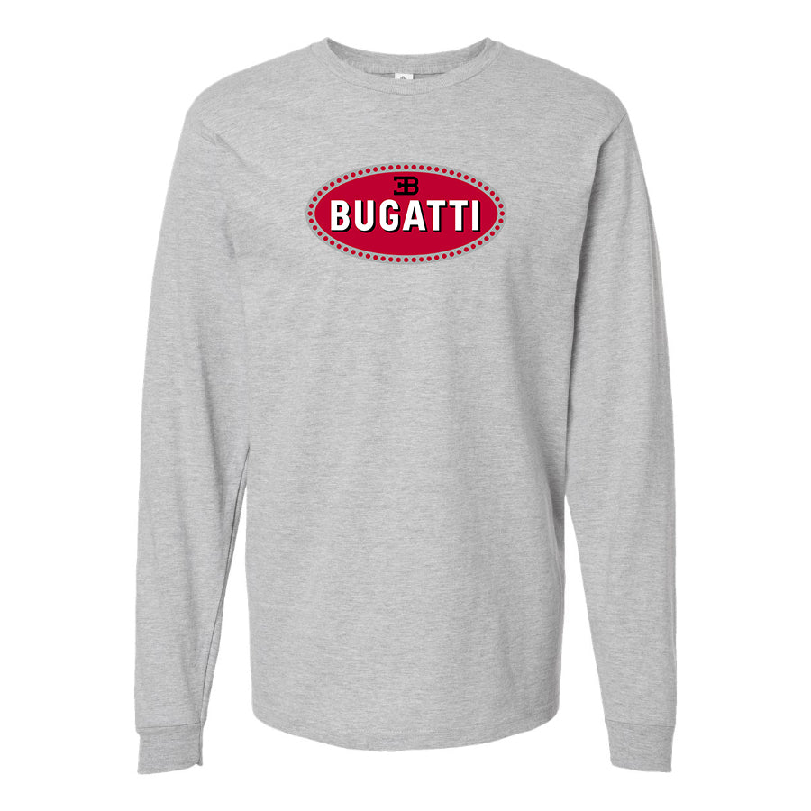 Men’s Bugatti Car Long Sleeve T-Shirt