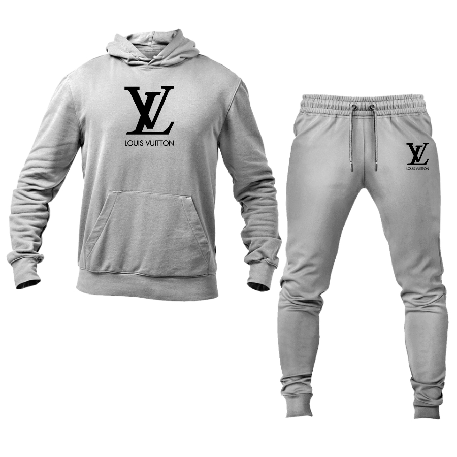 Men's  Louis Vuitton Hoodie Joggers Set