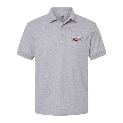 Men’s Cadillac Car Dry Blend Polo