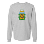 Youth Kids Argentina National Soccer Team Long Sleeve T-Shirt