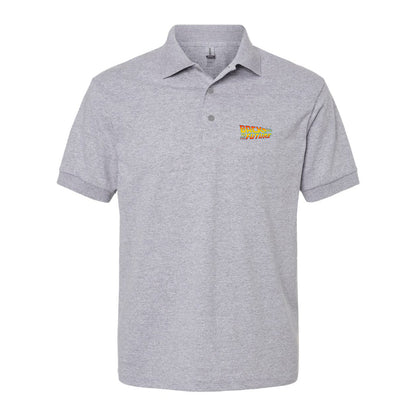 Men's Back To The Future Movie Dry Blend Polo