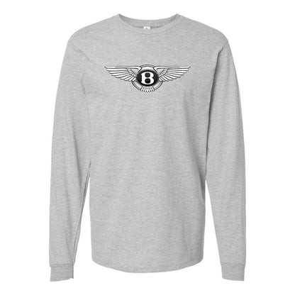 Men’s Bentley Motorsports Car Long Sleeve T-Shirt