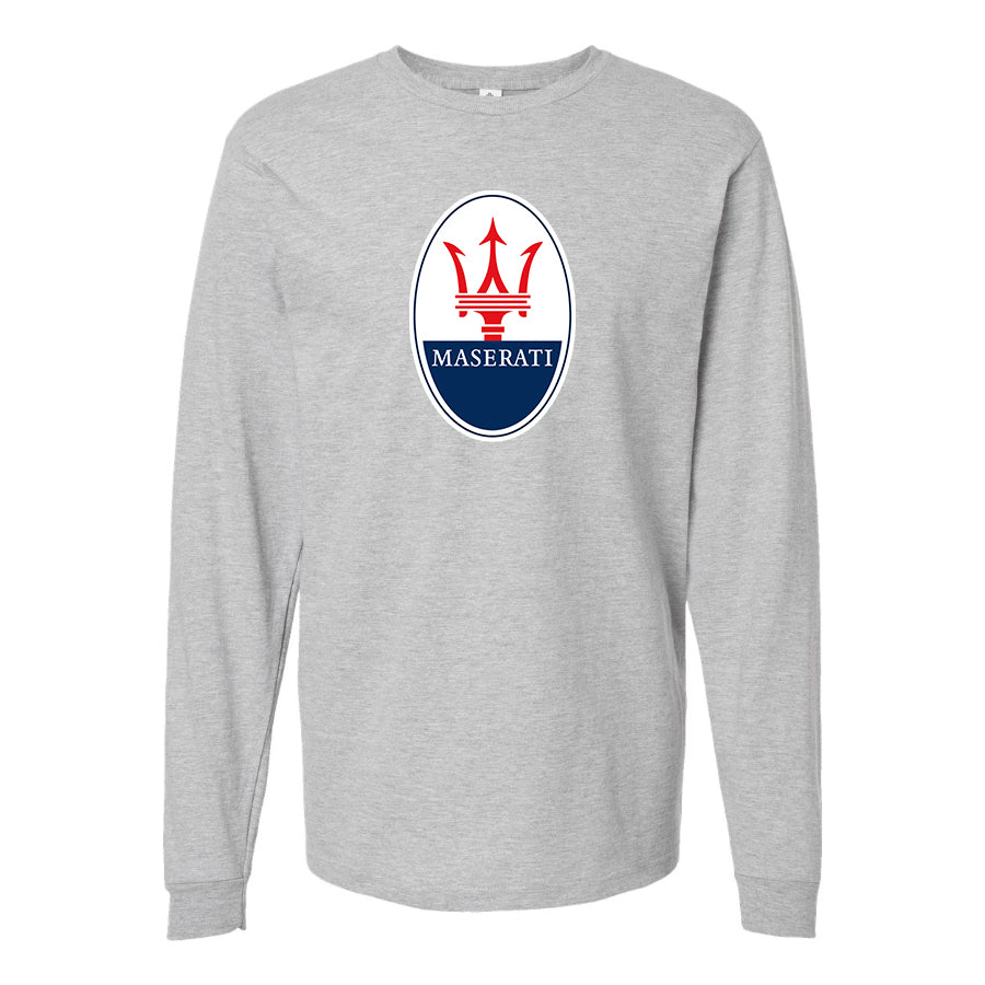 Men’s Maserati Car Long Sleeve T-Shirt