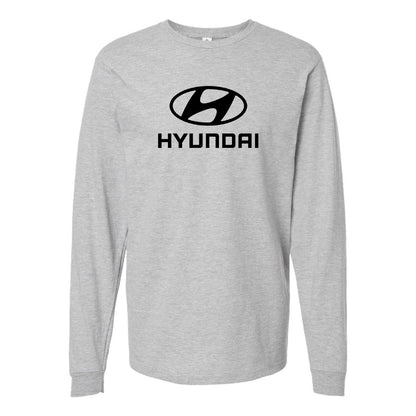 Youth Kids Hyundai Car Long Sleeve T-Shirt