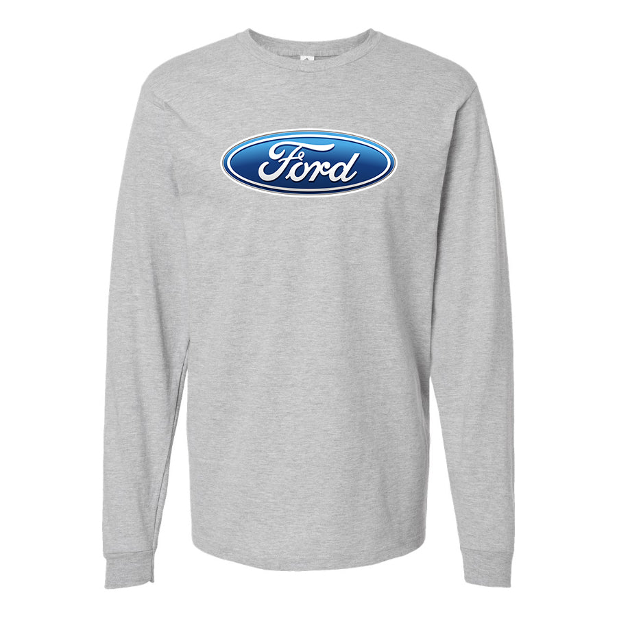 Youth Kids Ford Car Long Sleeve T-Shirt
