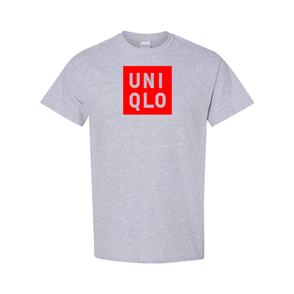Men's Uniqlo  Logo   Cotton T-Shirt