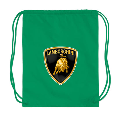 Lamborghini Car Drawstring Bag