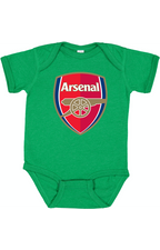 Baby Arsenal Soccer Romper Onesie