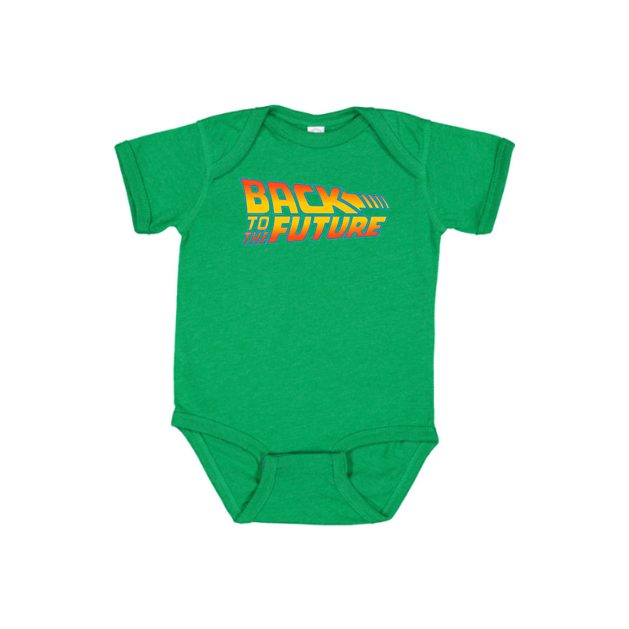 Back To The Future Movie Baby Romper Onesie