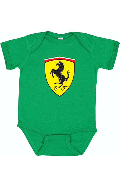 Ferrari Motorsport  Car Baby Romper Onesie