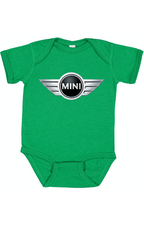 Mini Cooper Car Baby Romper Onesie