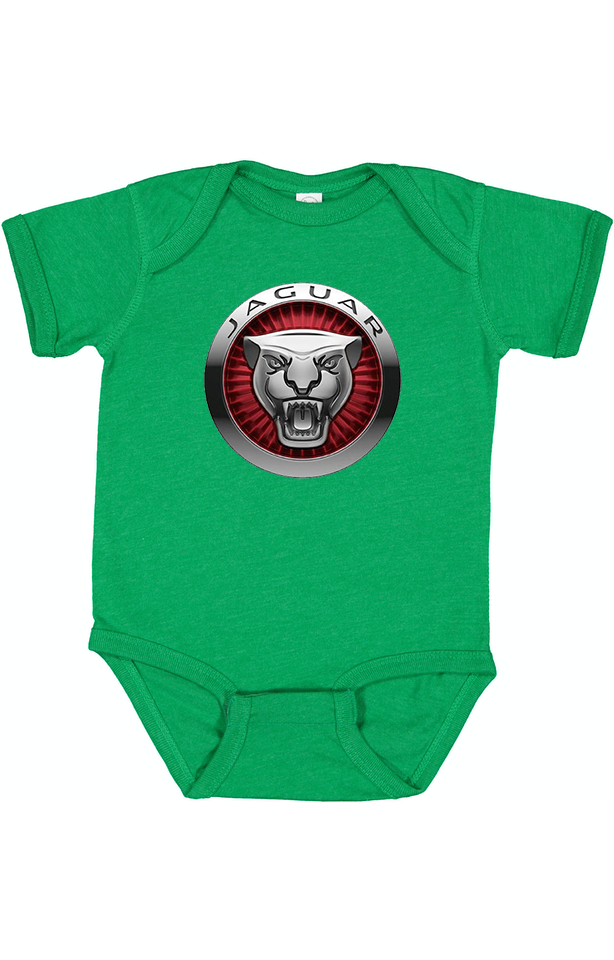 Jaguar Motorsport  Car Baby Romper Onesie