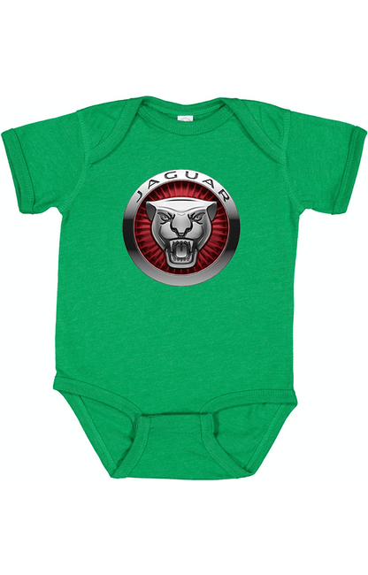 Jaguar Motorsport  Car Baby Romper Onesie