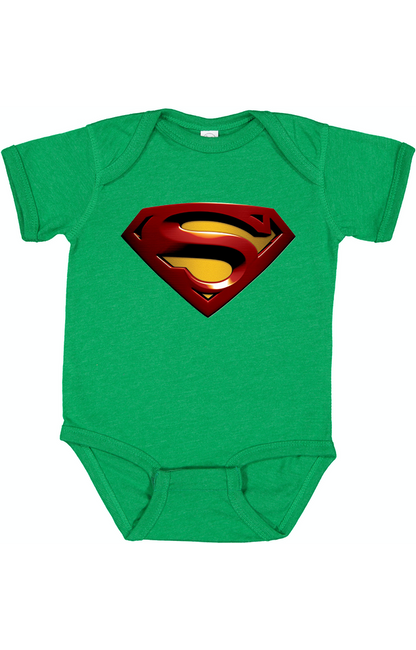 Superhero Superman Baby Romper Onesie