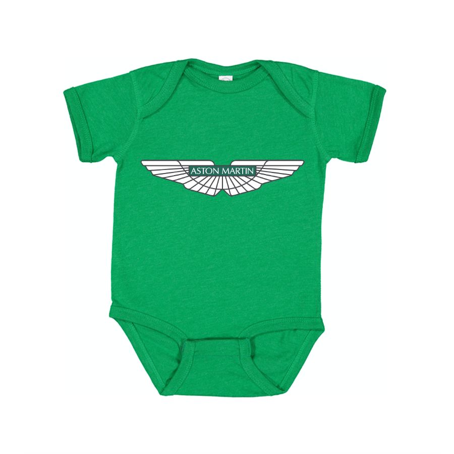 Aston Martin Motorsports Car Baby Romper Onesie