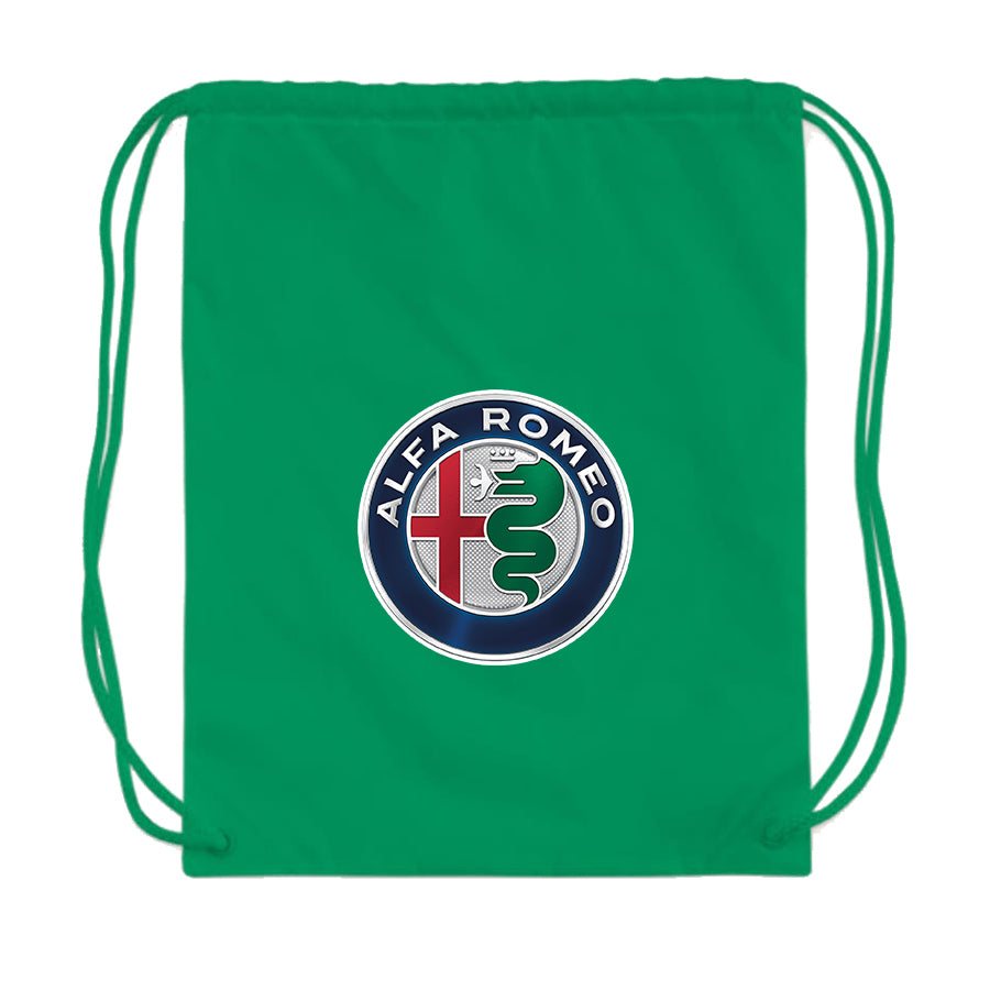 Alfa Romeo Car Drawstring Bag