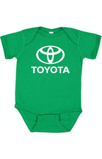 Toyota Motorsport  Car Baby Romper Onesie