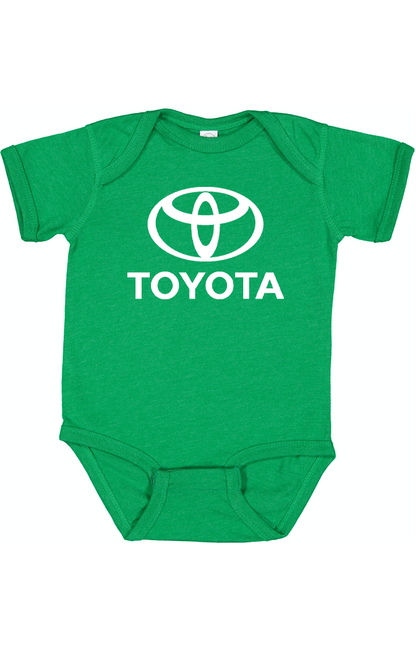 Toyota Motorsport  Car Baby Romper Onesie