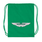 Aston Martin Motorsports Car Drawstring Bag