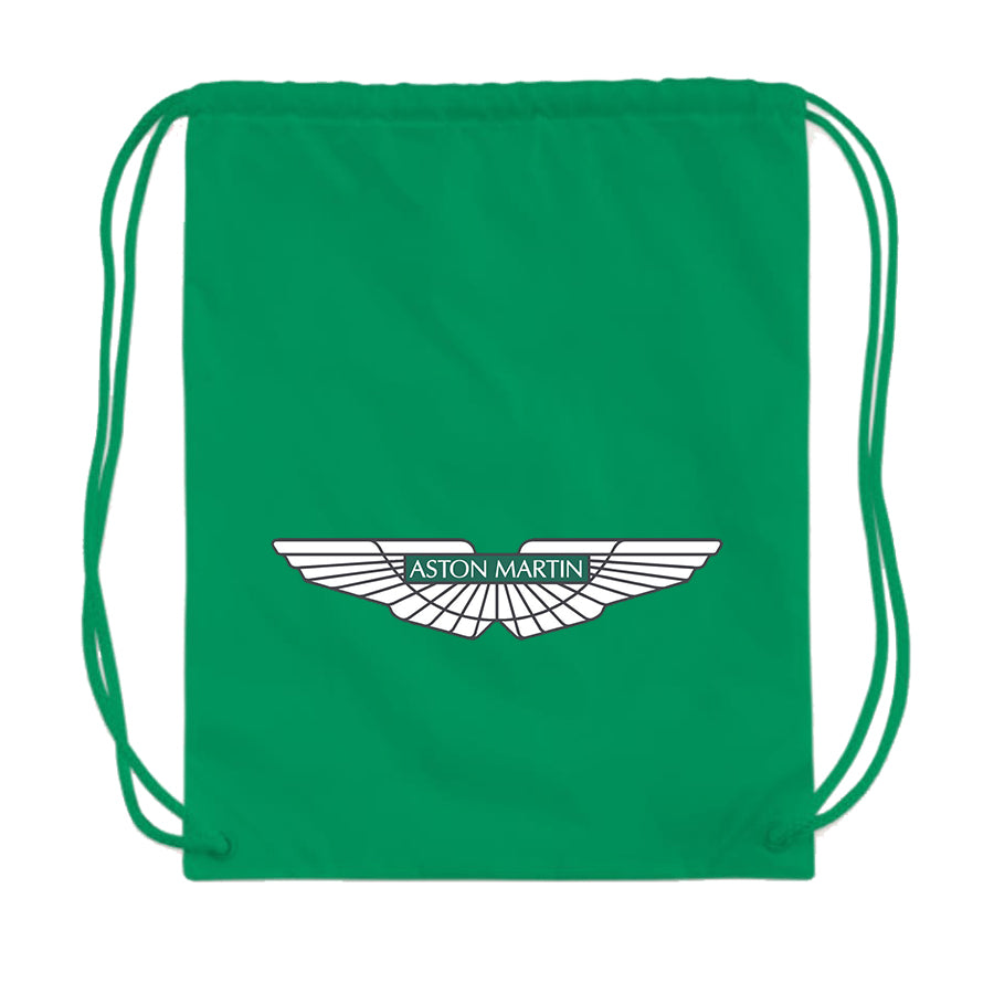 Aston Martin Motorsports Car Drawstring Bag