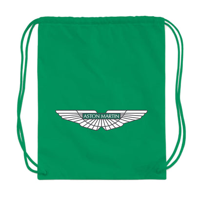 Aston Martin Motorsports Car Drawstring Bag