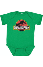 Jurassic Park Movie Baby Romper Onesie